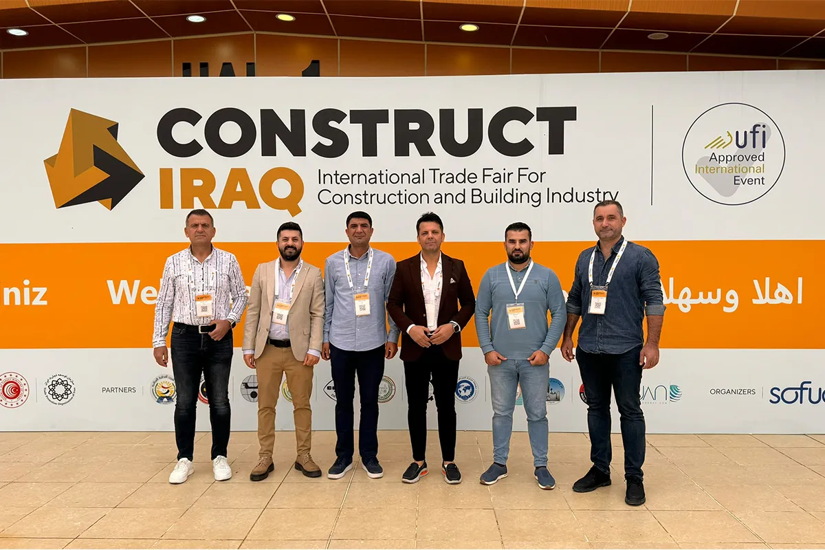 Construct Iraq Erbil Fuarına Katıldık 2023
